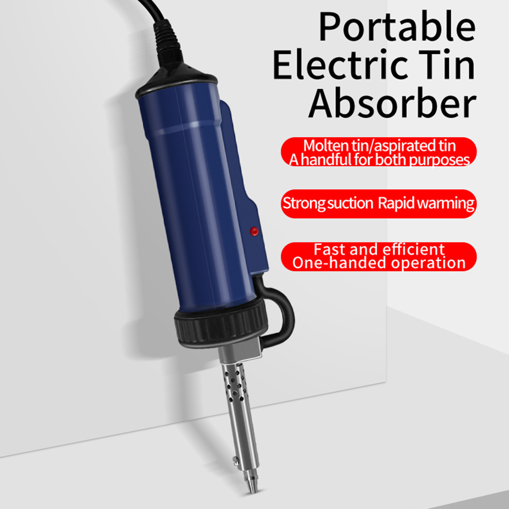 Desoldering Gun Vacuum Electric - BBT-580 自動真空はんだ除去ポンプ AC 110V/220V 電気はんだ除去ガン、錫除去とはんだ付け用の 3