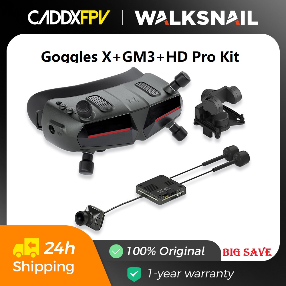 Fpv Goggles Avatar Hd Receiver - Caddx Walksnail Avatar HDゴーグルXとAvatar HD Proキット（デュアルアンテナバージョン）とGM3