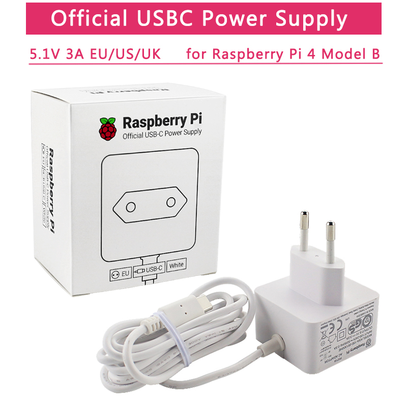 Banana Pi Bpi-M5 - 開発者用の4つの電源アダプター,5v,3a充電器,EU uk,推奨USB-C,モデルb