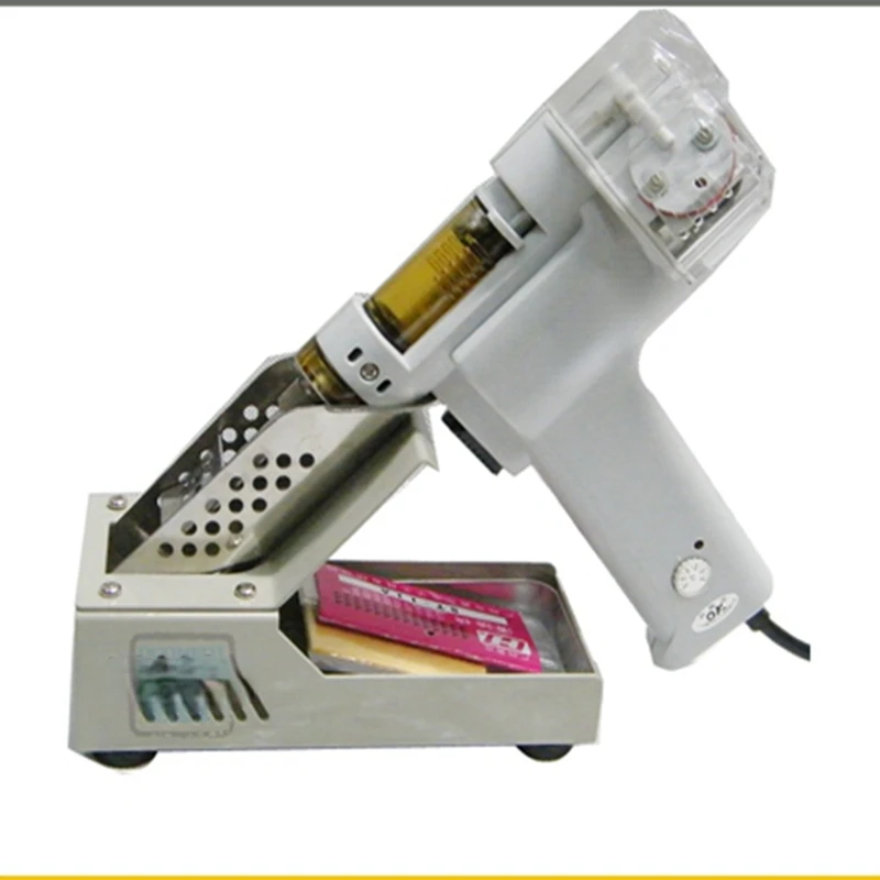 100W ダブル吸引ポンプ真空電動真空ポンプガンはんだ除去溶 - Desoldering Gun Vacuum Electric のレビューと価格
