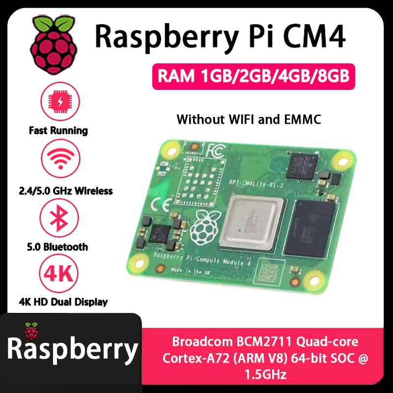 Raspberry Pi CM4 1GB/2GB/4GB/8 - Raspberry Pi Compute Module 4 8Gb 32Gb のレビューと価格