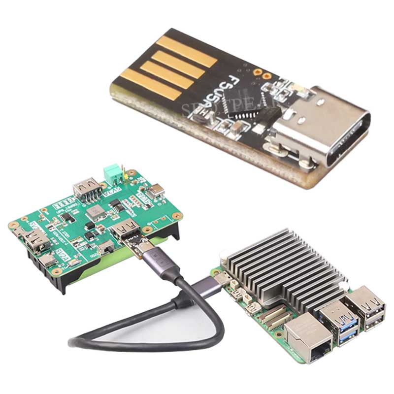 Raspberry Pi 5 USB A C Mini PD - Banana Pi Bpi-M5 のレビューと価格