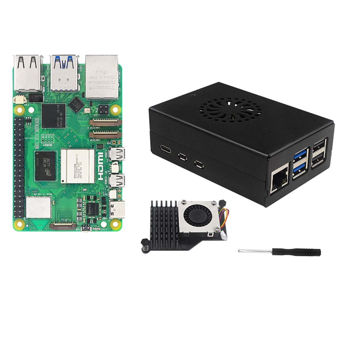 X14A& IRasptek スターターキット Raspbe - Raspberry Pi 5 8Gb Kit のレビューと価格