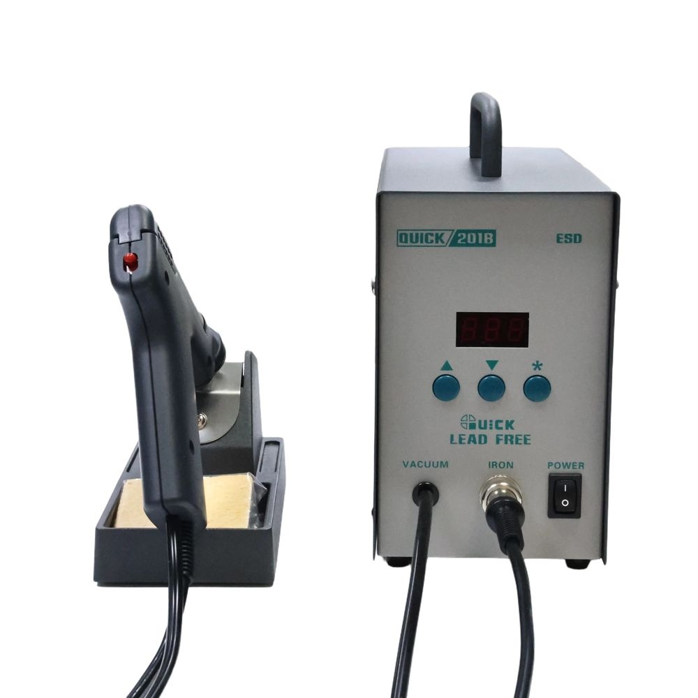 Quick 201B 新型はんだ除去ガン、600mmHgの真 - Desoldering Gun Vacuum Electric のレビューと価格