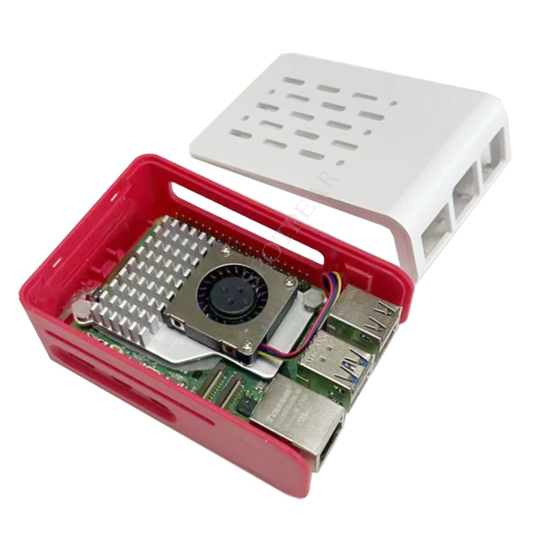Raspberry Pi 5 赤白冷却ケース 公式アクティブ - Raspberry Pi 5 8Gb Kit のレビューと価格