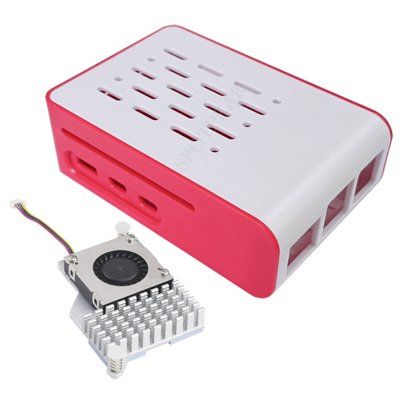 Raspberry Pi 5 赤白冷却ケース 公式アクティブ - Raspberry Pi 5 8Gb Kit のレビューと価格