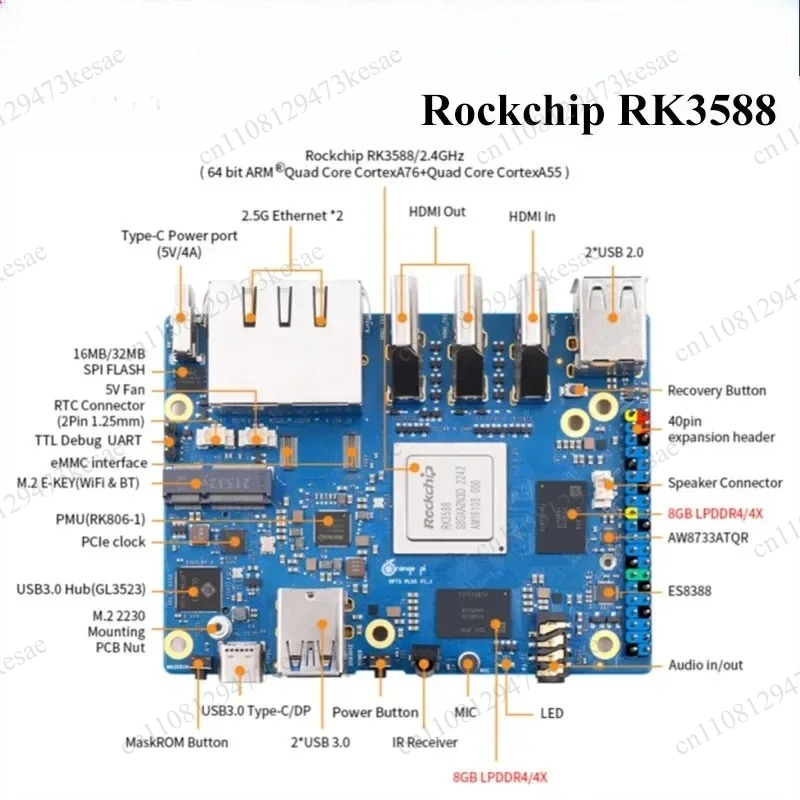 Orange Pi 5 Plus 16GB RK3588 8 - Orange Pi 5 Plus 16Gb のレビューと価格