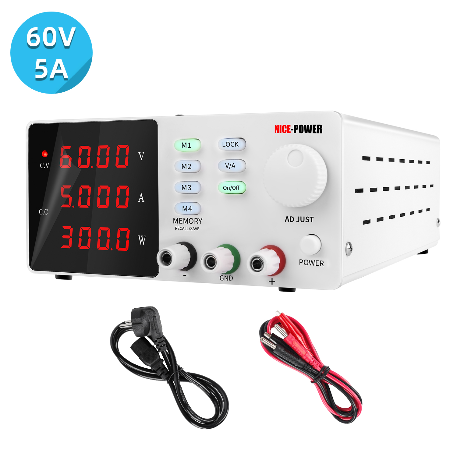 新設計の優れた電源 Spps-S605 60V 5A デジタ - Programmable Dc Power Supply 60V 5A のレビューと価格