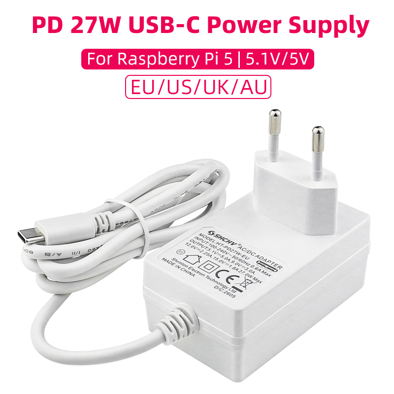 Raspberry Pi 5 5.1V 5A 電源 PD 2 - Banana Pi Bpi-M5 のレビューと価格