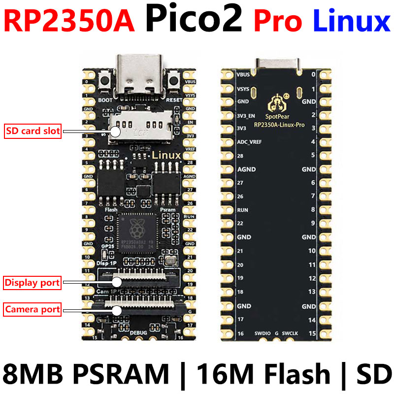Raspberry Pi Pico 2 RP2350A Li - Radxa Rock 5B 16Gb のレビューと価格