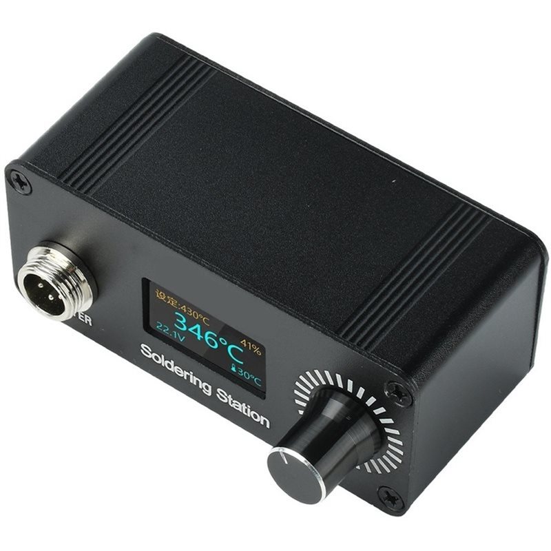 ABYN-Professional T12 ポータブルミニデ - Soldering Station T12 Oled のレビューと価格