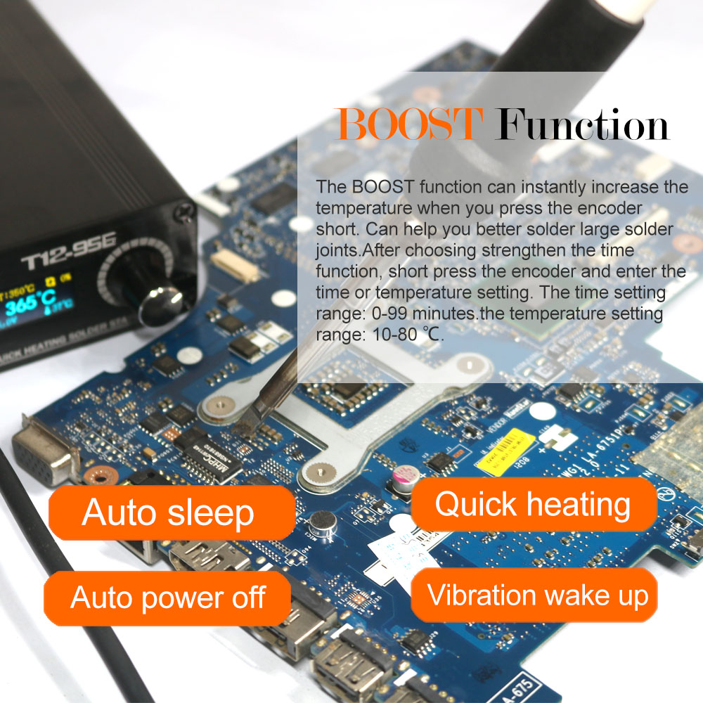QUECOO T12-956 はんだ付けデジタルステーション - Soldering Station T12 Oled のレビューと価格