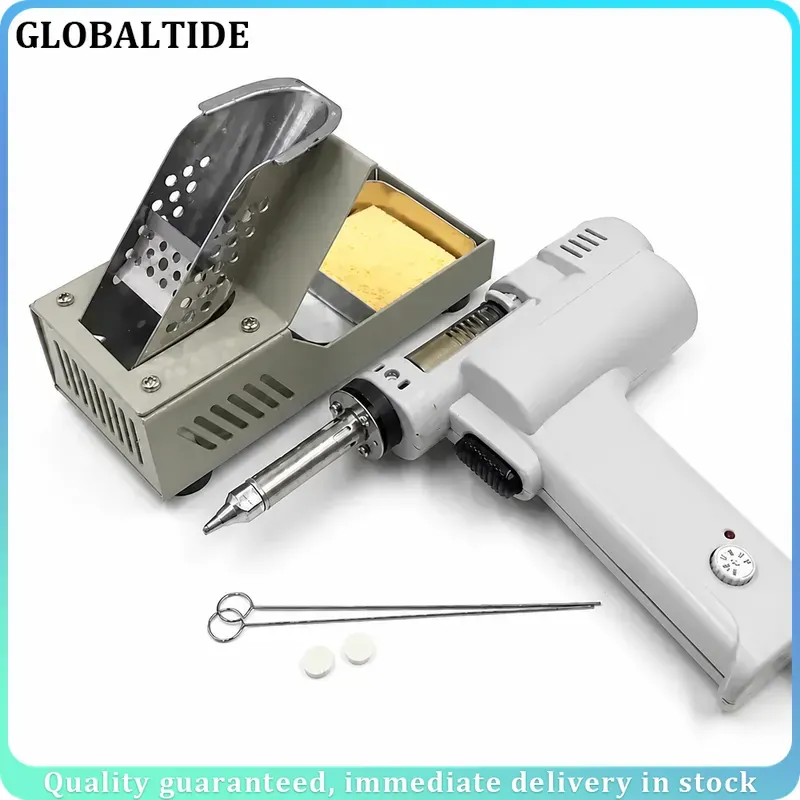 110V/220V電動はんだ除去ガン 100W真空はんだ除去 - Desoldering Gun Vacuum Electric のレビューと価格